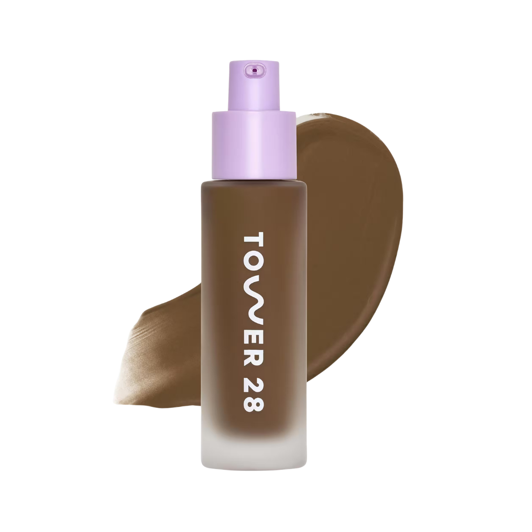 Tower 28 Beauty Swipe Serum Non-Acnegenic Foundation with Medium Buildable Coverage - Imagen 30