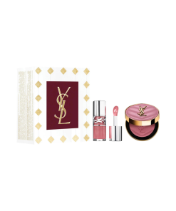 Yves Saint Laurent  YSL Iconic Pink Lip Gloss & Blush Gift Set