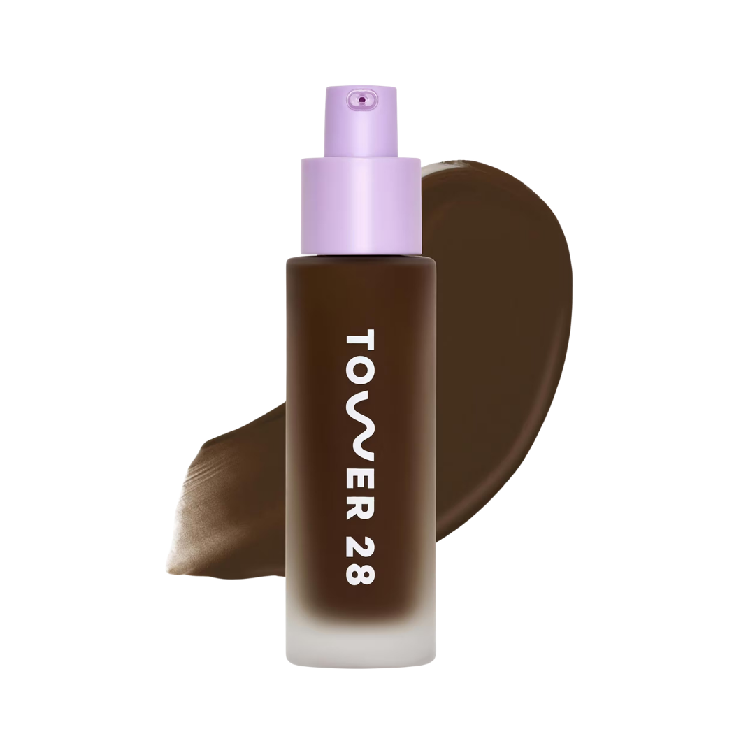 Tower 28 Beauty Swipe Serum Non-Acnegenic Foundation with Medium Buildable Coverage - Imagen 34