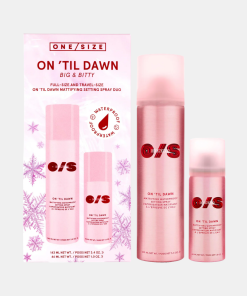 One/Size • On 'Til Dawn Mattifying Waterproof Setting Spray Big & Bitty Duo