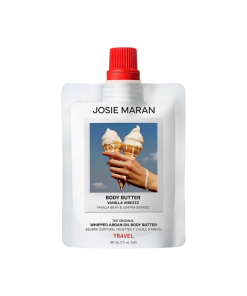 JOSIE MARAN  Mini Vanilla Vibezzz - Whipped Argan Oil Refillable Firming Body Butter