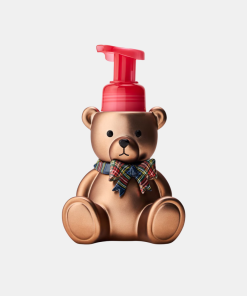 Bath and Body Works • Festive Teddy Bear Contenedor para jabón de manos