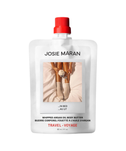 JOSIE MARAN  Mini ...In Bed (Whipped Vanilla Milk + Cashmere Musk) - Whipped Argan Oil Refilllable Body Butter