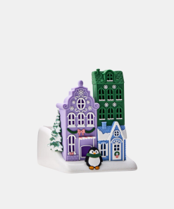 Bath and Body Works • Light- Up Holiday Villiage Contenedor para jabón de manos