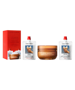 JOSIE MARAN  All Wrapped Up in Vanilla Vibezzz 3-Step Hydration Ritual Body Gift Set