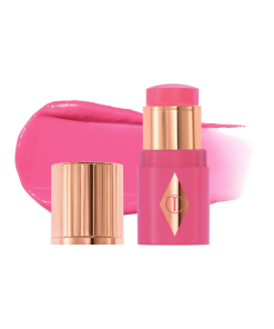 Charlotte Tilbury Mini Unreal Lip + Cheek Glow Blush Stick with Hyaluronic Acid