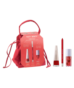 Fenty Beauty by Rihanna  Cherry Mouth 3-Piece Lip Set + Pouch