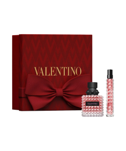 Valentino  Donna Born in Roma Eau de Parfum and Travel Spray Holiday Fragrance Gift Set