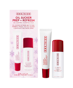 ONE/SIZE by Patrick Starrr  Oil Sucker Prep & Refresh Mattifying Duo