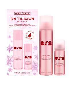 ONE/SIZE by Patrick Starrr  On 'Til Dawn Mattifying Waterproof Setting Spray Big & Bitty Duo