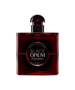 Yves Saint Laurent  Black Opium Eau de Parfum Over Red with Cherry & Coffee