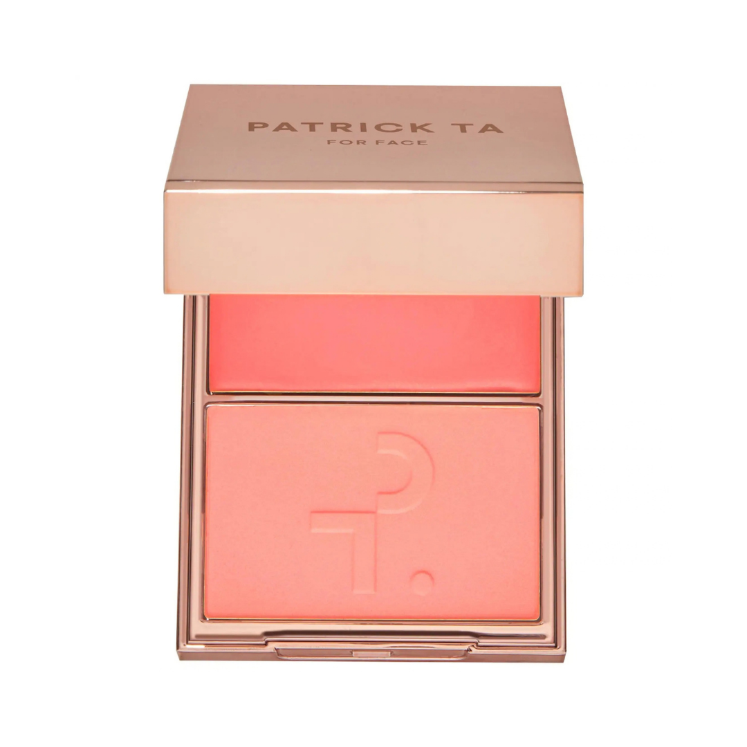 PATRICK TA Major Headlines Double-Take Crème & Powder Blush Duo - Imagen 3