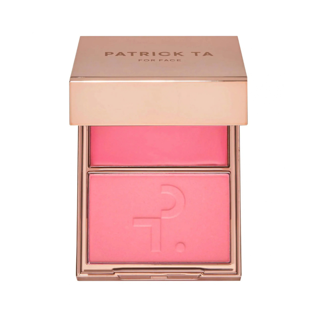 PATRICK TA Major Headlines Double-Take Crème & Powder Blush Duo - Imagen 4