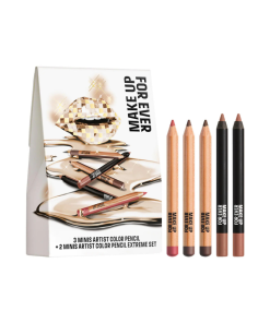 MAKE UP FOR EVER  Mini Artist Color Pencil Original & Extreme Long-lasting Lip Liner Set