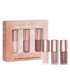 LAWLESS  Mini Forget the Filler Sugar and Spice Lip Trio Gift Set