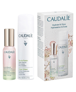 Caudalie  Mini Hydrate & Glow Duo for Soothing & Toning