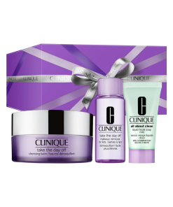 CLINIQUE  Take the Day Off™ Makeup Remover and Cleansing Skincare Gift Set