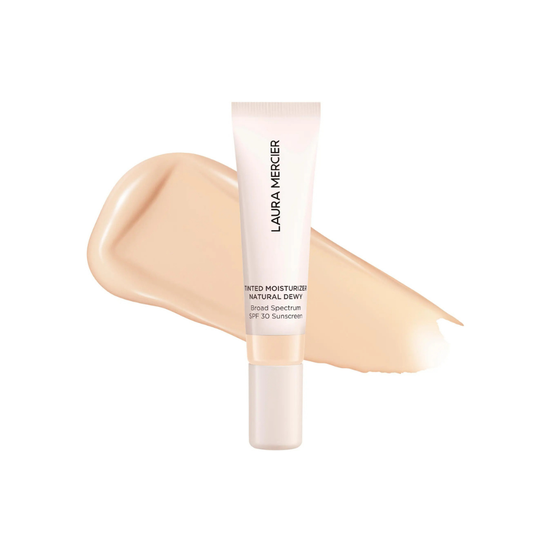 Laura Mercier Long-Wear Tinted Moisturizer Natural Dewy Skin Tint SPF 30 with Hyaluronic Acid - Imagen 2