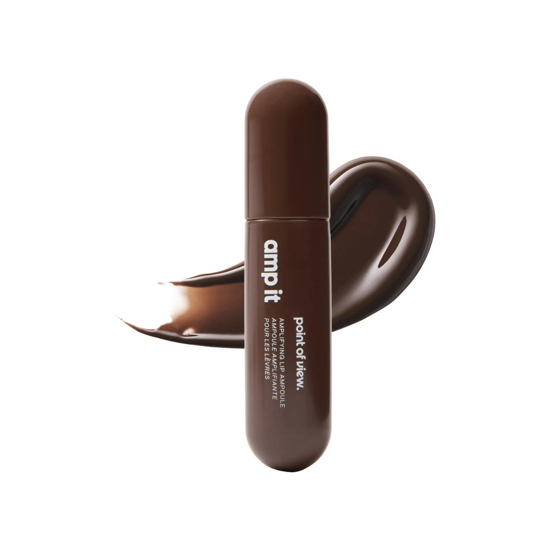 point of view. amp it amplifying high-shine smoothing lip balm ampoule