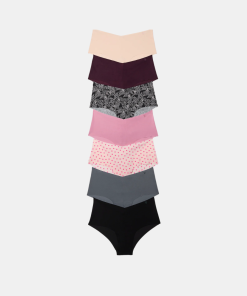 Victoria's Secret • Paquete de 7 bragas tipo cheeky invisibles Talla M