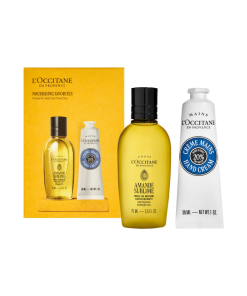 L'Occitane  Hand and Body Care Nourishing Travel Favorites Set