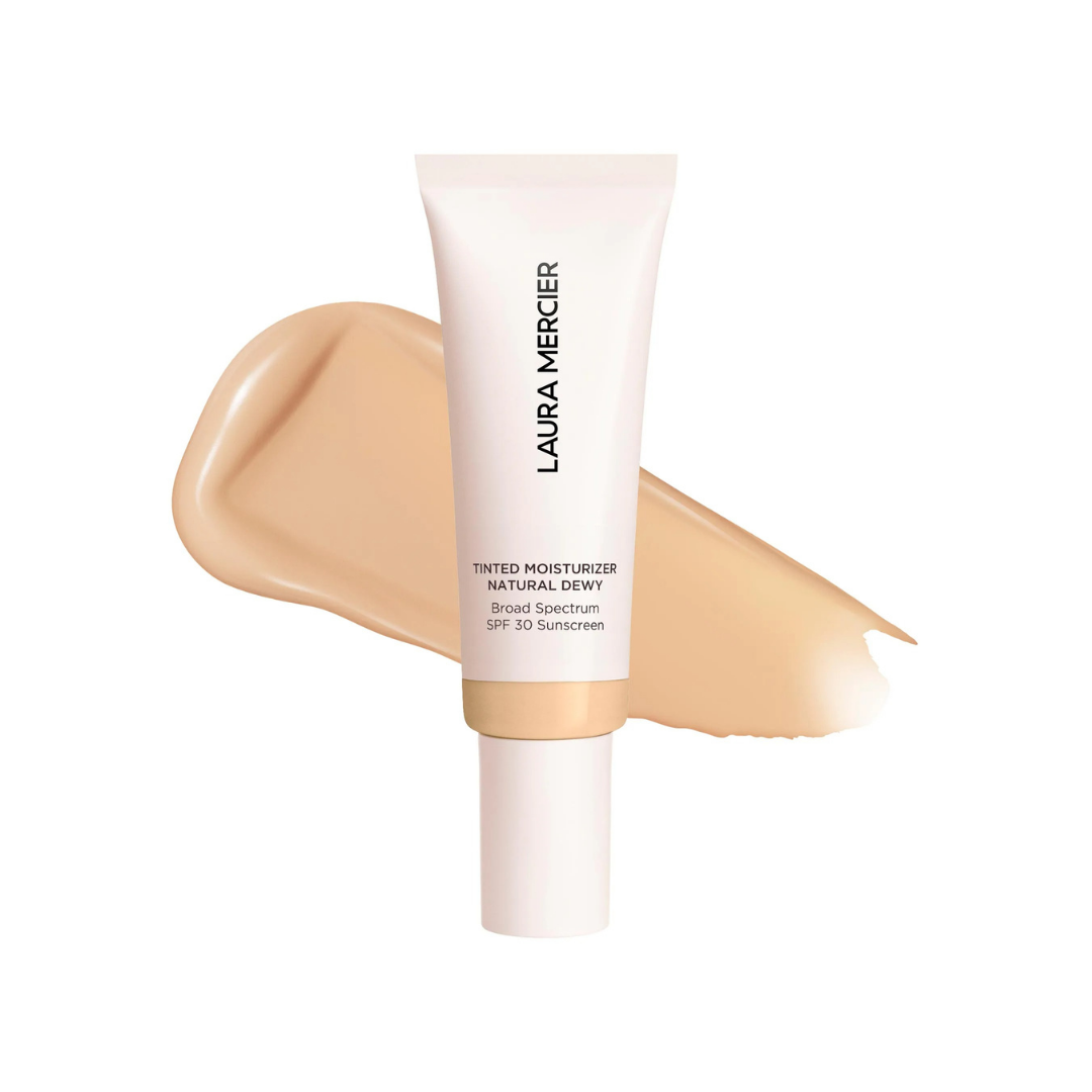 Laura Mercier Long-Wear Tinted Moisturizer Natural Dewy Skin Tint SPF 30 with Hyaluronic Acid - Imagen 5