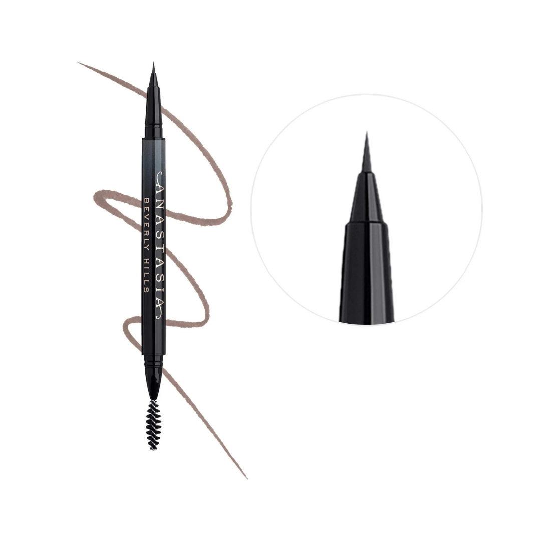 Anastasia Beverly Hills MicroStroke Brush Tip Eyebrow Detailing Pen with 24-Hour Wear - Imagen 2