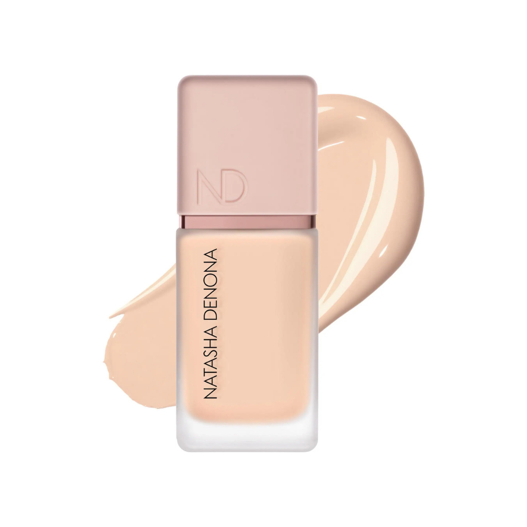 NATASHA DENONA Hy-Glam Foundation Hydrating & Blurring Luminous Longwear Serum Foundation - Imagen 5