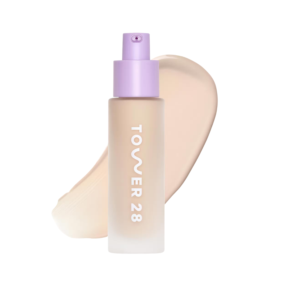 Tower 28 Beauty Swipe Serum Non-Acnegenic Foundation with Medium Buildable Coverage - Imagen 8