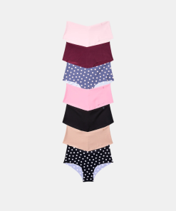Victoria's Secret • Paquete de 7 bragas tipo cheeky invisibles Talla L