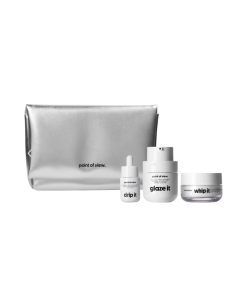 point of view.  glaze + glow k(it) makeup and skincare gift set